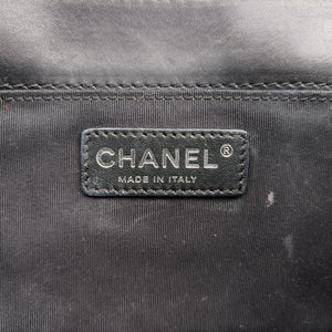 Pre-owned Chanel BOY CHANEL Black Patent leather A67946 shoulderbag | stylenewstar