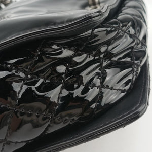 Pre-owned Chanel BOY CHANEL Black Patent leather A67946 shoulderbag | stylenewstar