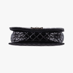 Pre-owned Chanel BOY CHANEL Black Patent leather A67946 shoulderbag | stylenewstar