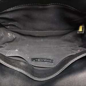 Pre-owned Chanel BOY CHANEL Black Patent leather A67946 shoulderbag | stylenewstar