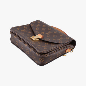 Pre-owned Louis Vuitton Pochette Metis MM Brown Monogram Canvas M44875 shoulderbag | stylenewstar