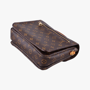 Pre-owned Louis Vuitton Pochette Metis MM Brown Monogram Canvas M44875 shoulderbag | stylenewstar