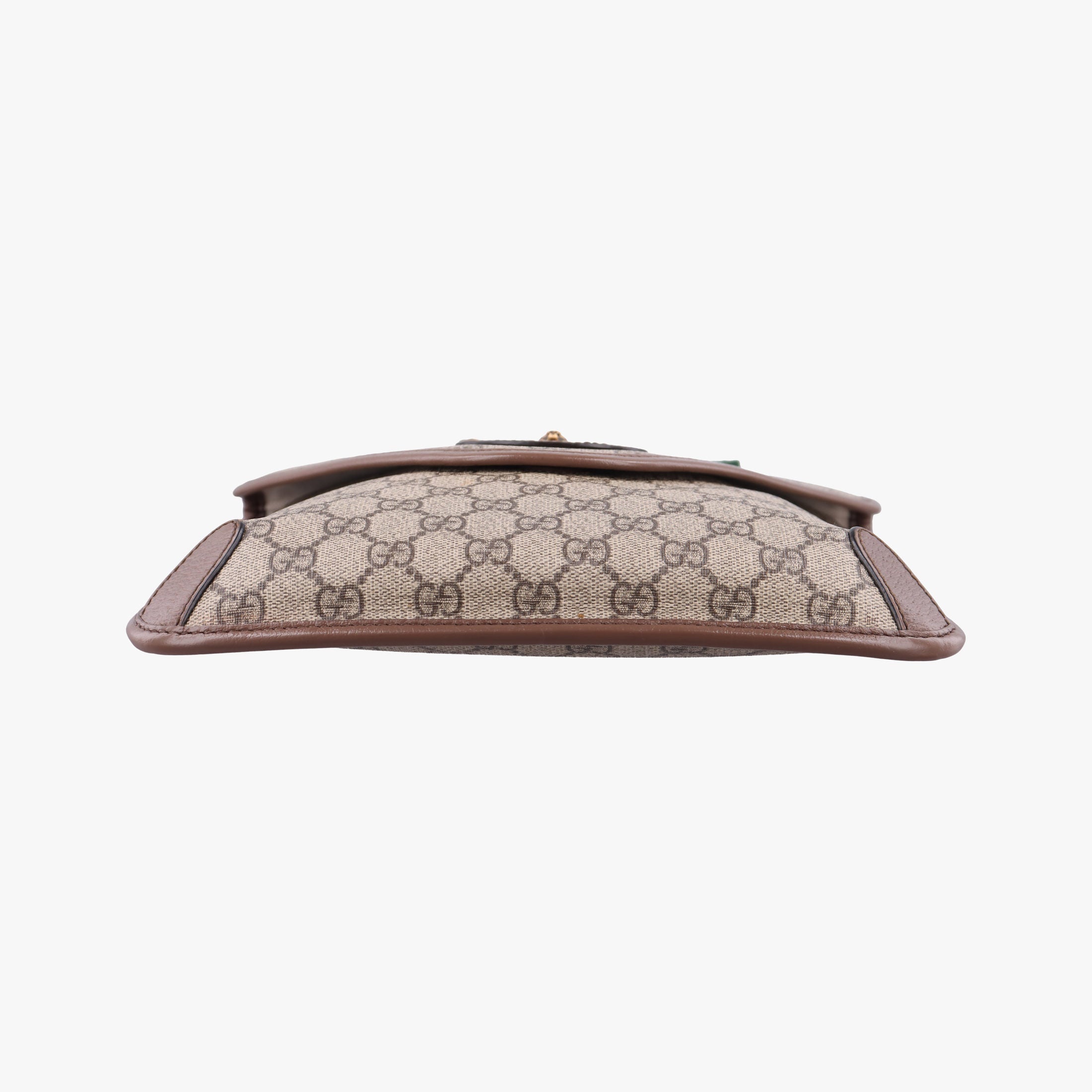 Pre-owned Gucci Neo Vintage GG Medium Messenger Beige×red×green PVC coated canvas×Leather 598604 shoulderbag | stylenewstar