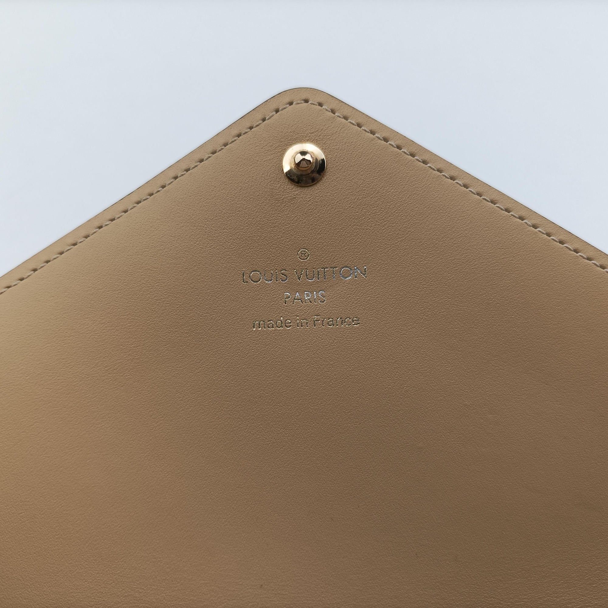 Pre-owned Louis Vuitton Pochette Kirigami Green×Multicolor Monogram Giant M67600 clutchbag | stylenewstar