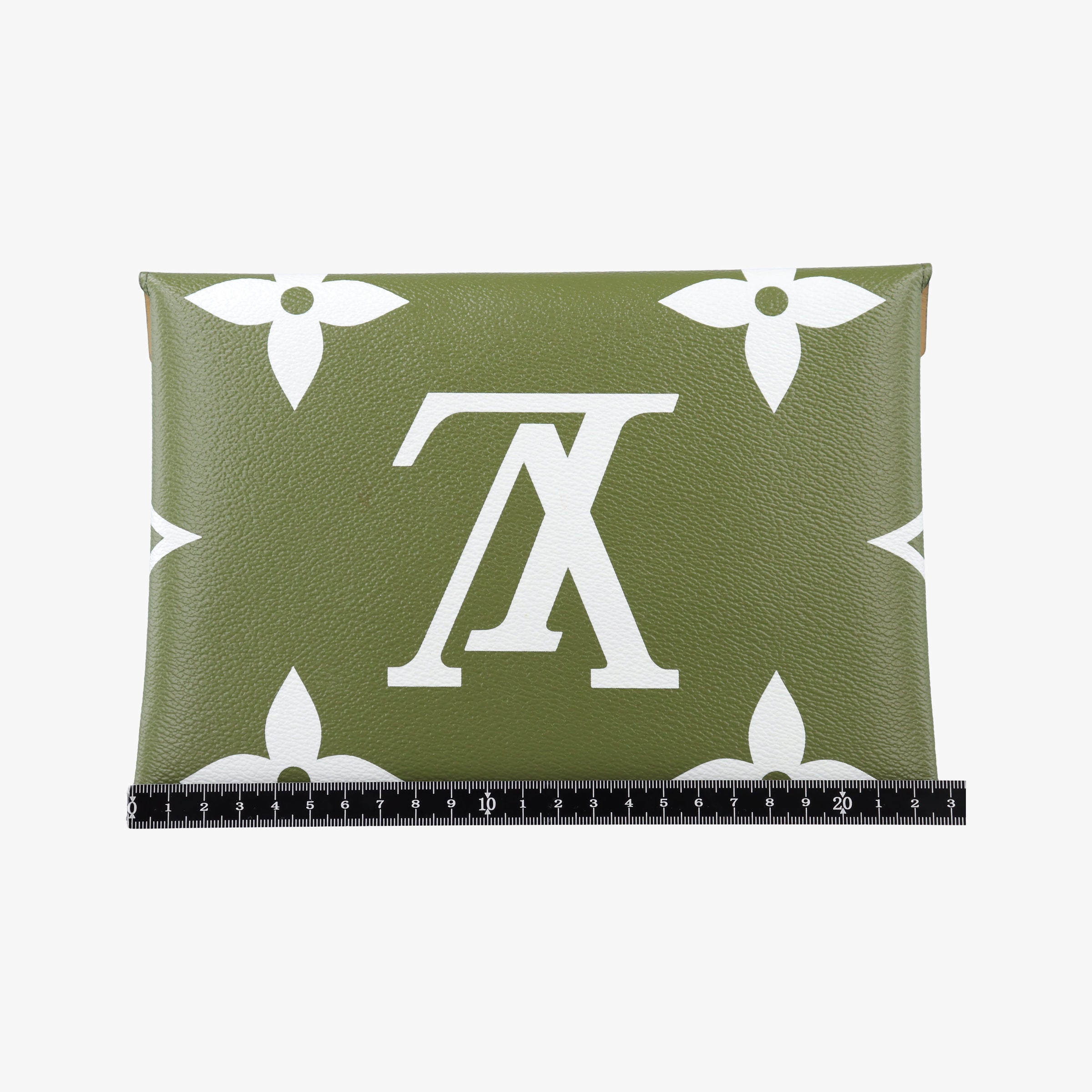 Pre-owned Louis Vuitton Pochette Kirigami Green×Multicolor Monogram Giant M67600 clutchbag | stylenewstar