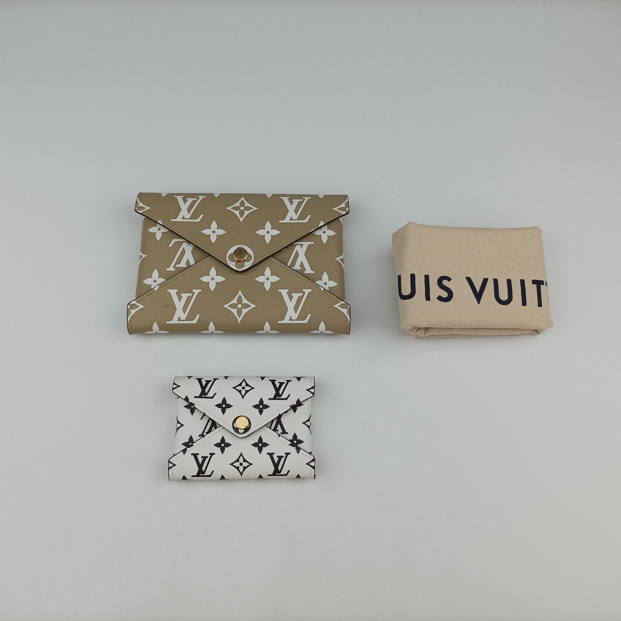 Pre-owned Louis Vuitton Pochette Kirigami Green×Multicolor Monogram Giant M67600 clutchbag | stylenewstar