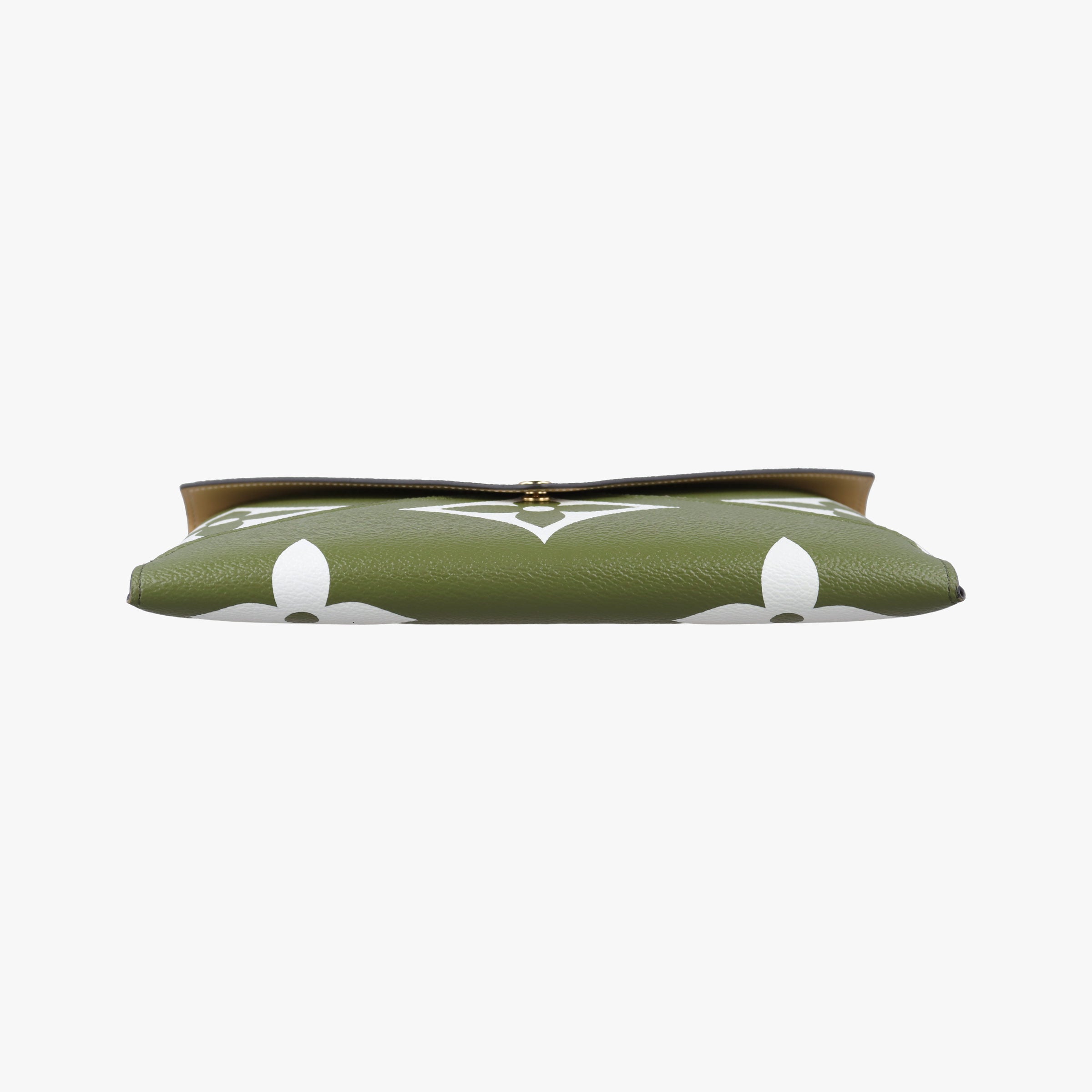 Pre-owned Louis Vuitton Pochette Kirigami Green×Multicolor Monogram Giant M67600 clutchbag | stylenewstar