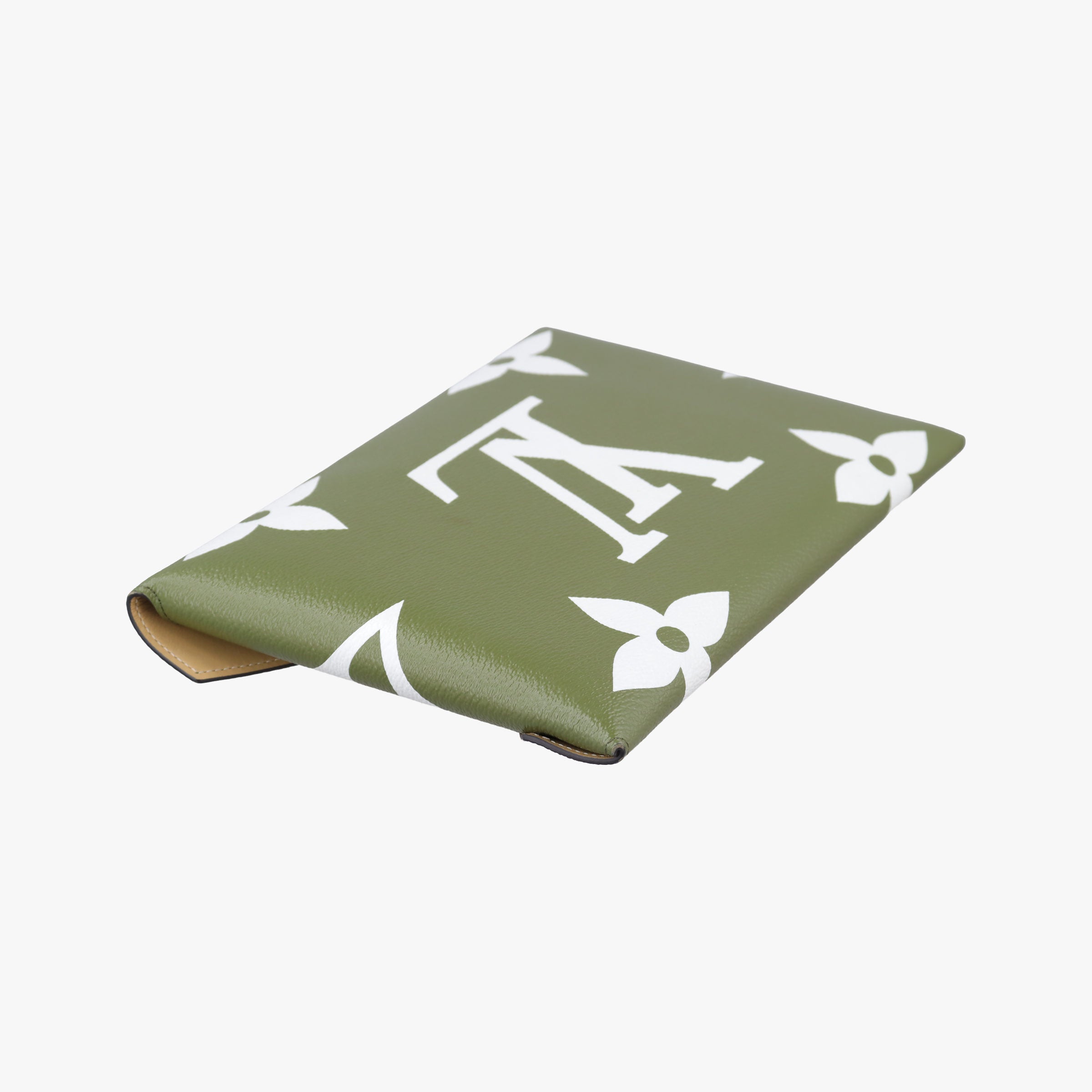 Pre-owned Louis Vuitton Pochette Kirigami Green×Multicolor Monogram Giant M67600 clutchbag | stylenewstar