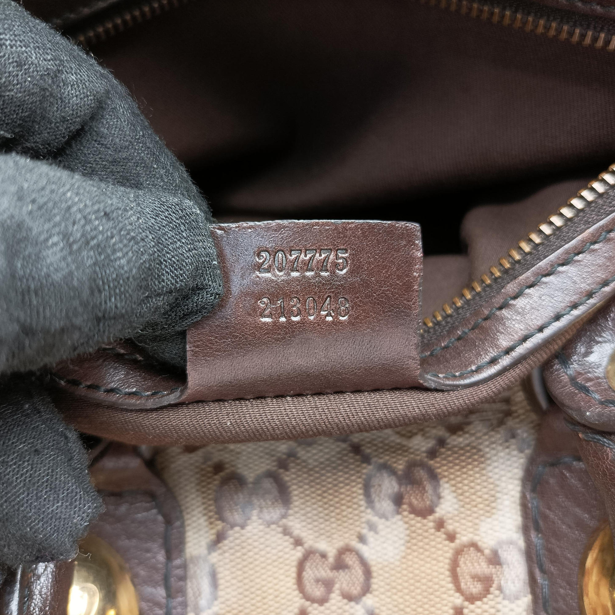Secondhand Gucci Babushka Multicolour PVC coated canvas 207775 handbag | stylenewstar