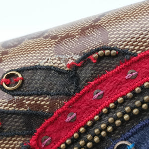 Secondhand Gucci Babushka Multicolour PVC coated canvas 207775 handbag | stylenewstar