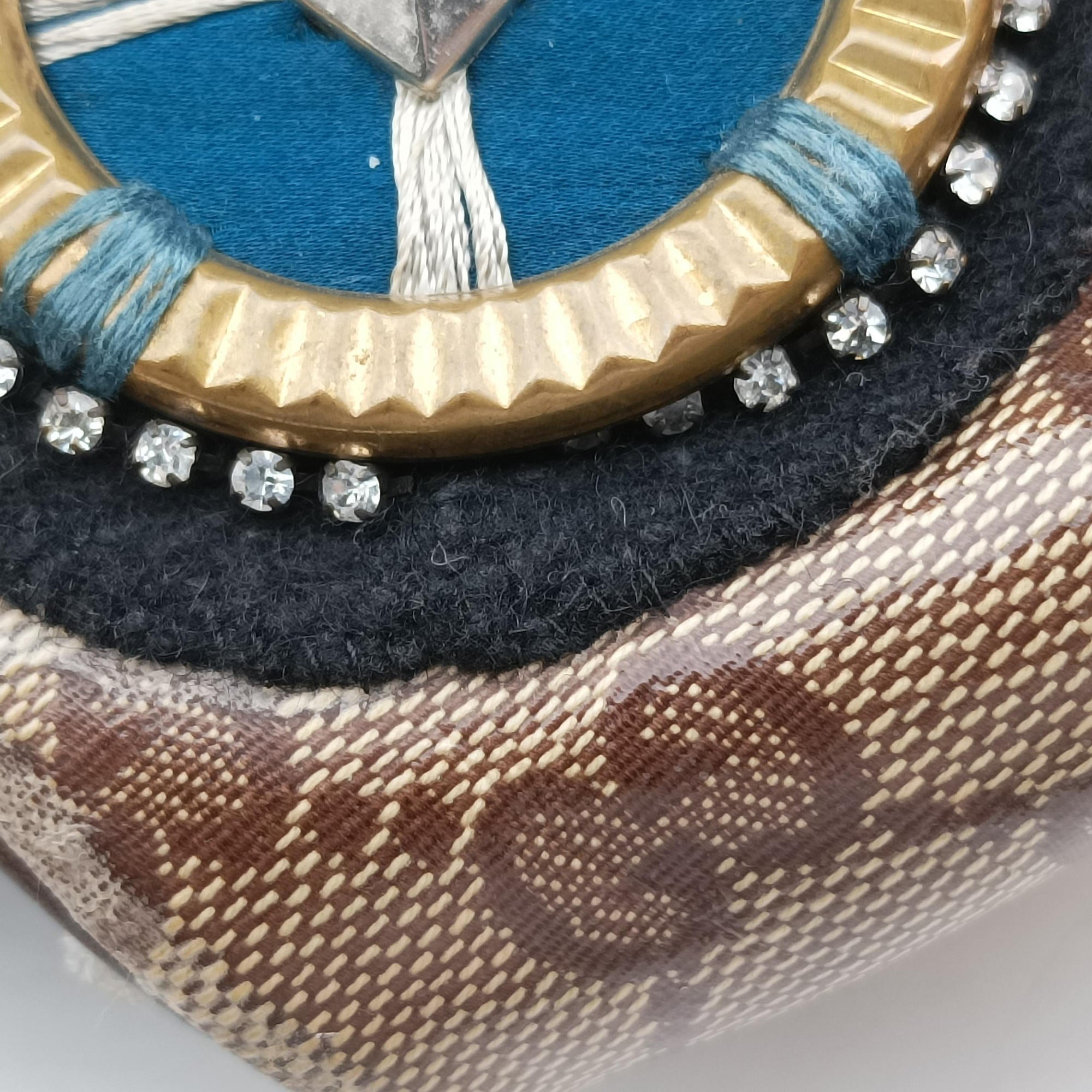 Secondhand Gucci Babushka Multicolour PVC coated canvas 207775 handbag | stylenewstar