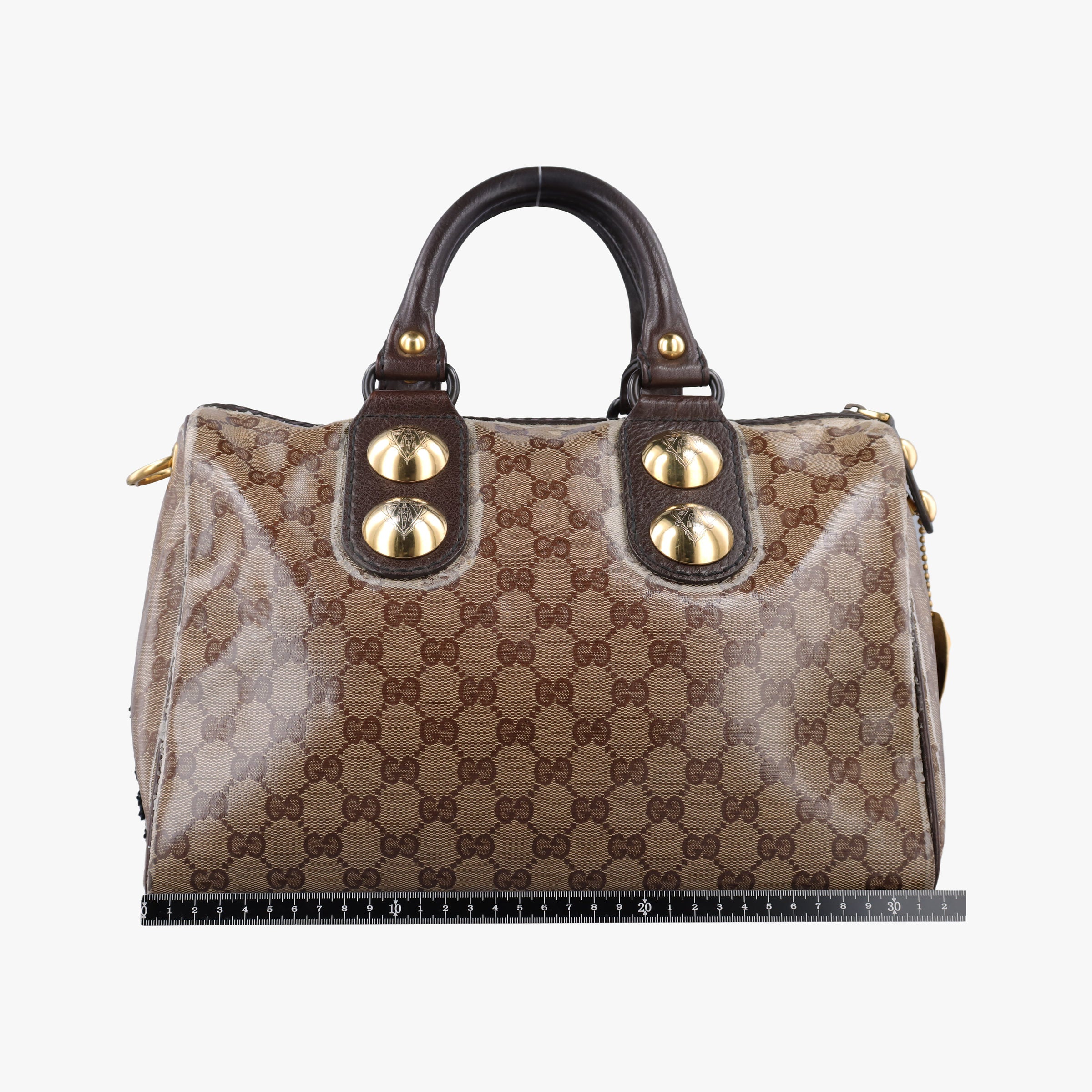 Secondhand Gucci Babushka Multicolour PVC coated canvas 207775 handbag | stylenewstar