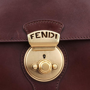 Secondhand Fendi Borsa Brown Leather 8BR423 shoulderbag | stylenewstar