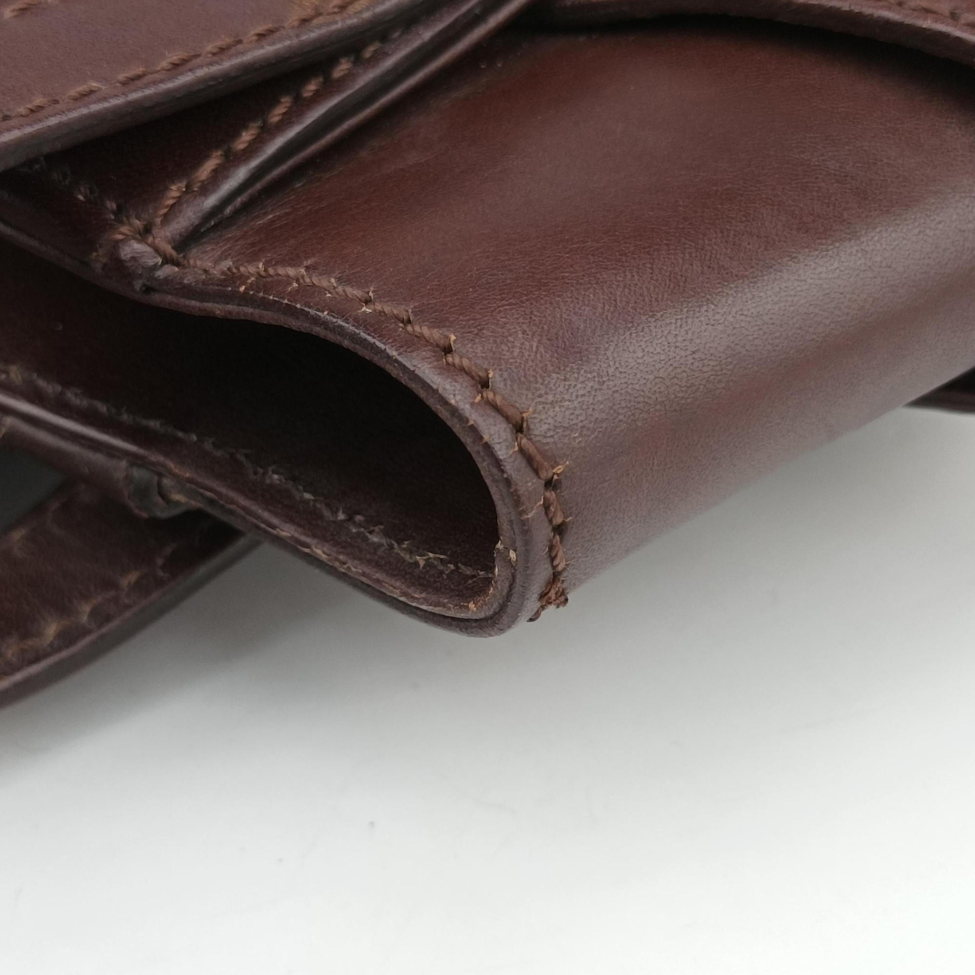 Secondhand Fendi Borsa Brown Leather 8BR423 shoulderbag | stylenewstar