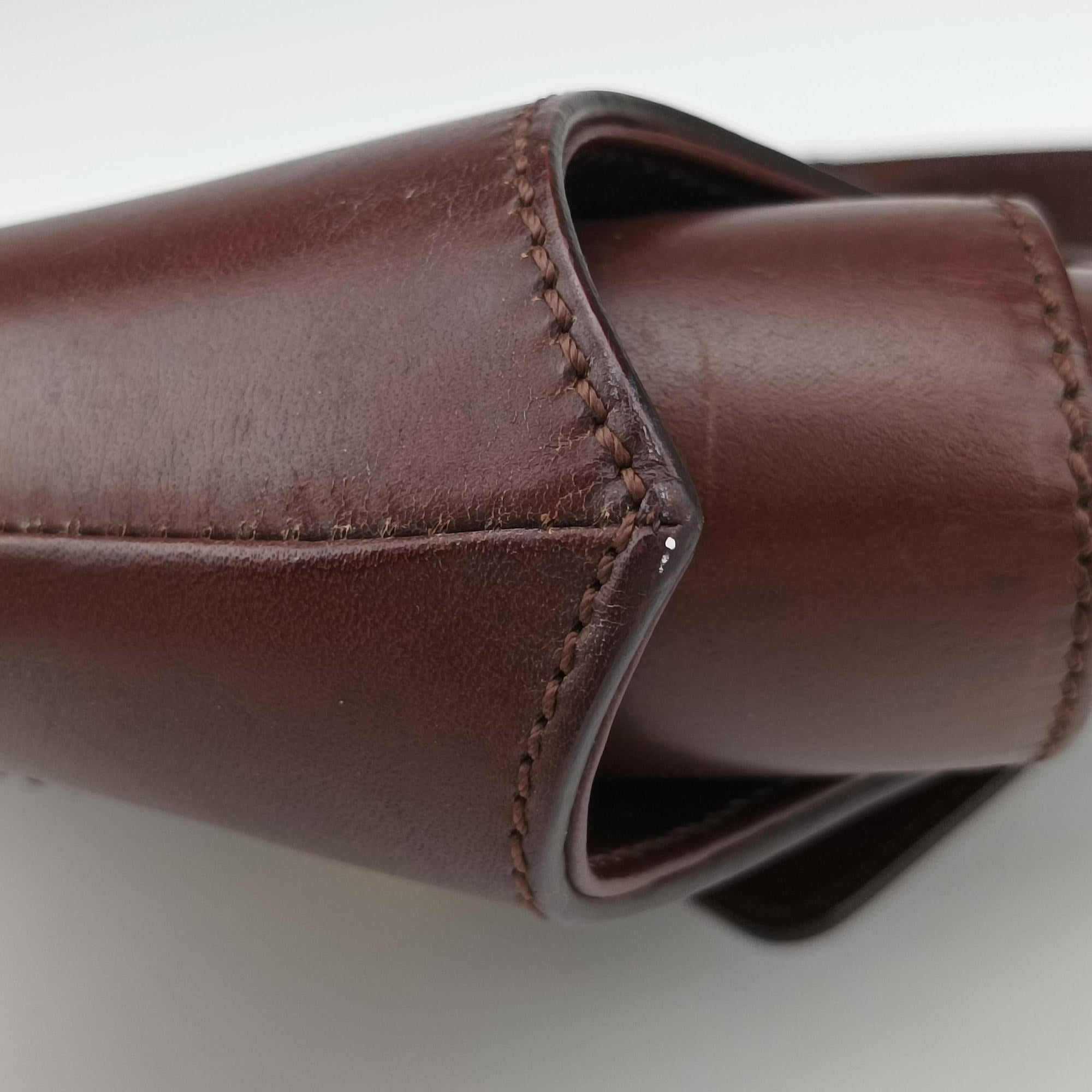 Secondhand Fendi Borsa Brown Leather 8BR423 shoulderbag | stylenewstar