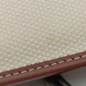 Pre-owned Burberry Anne Beige×Brown Canvas×Leather  shoulderbag | stylenewstar