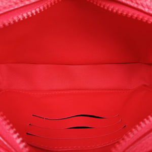 Pre-owned Louis Vuitton Pochette Volga Red Monogram Empreinte M53555 clutchbag | stylenewstar