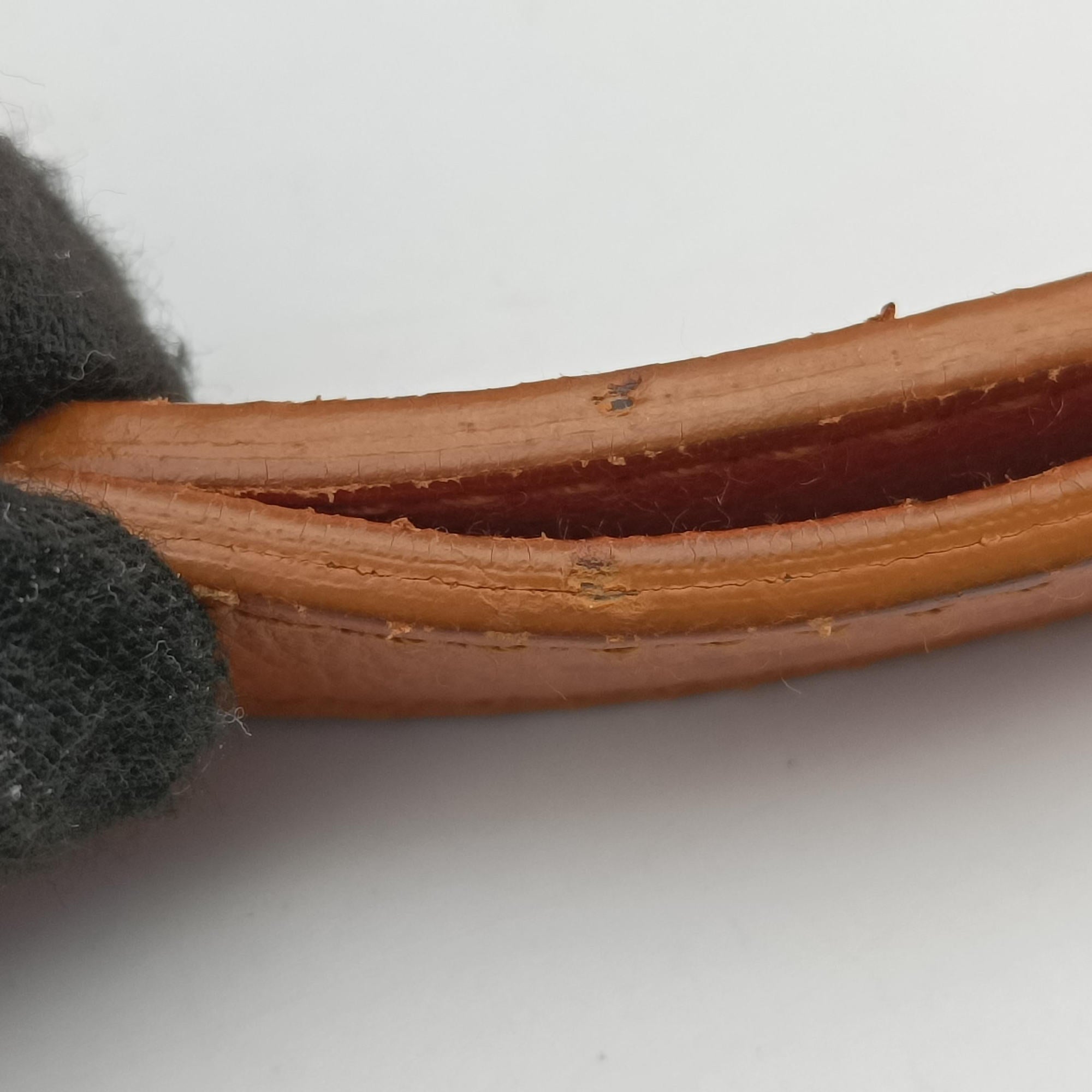 Pre-owned Christian Dior D-ring Logo Blue×Beige Denim  handbag | stylenewstar