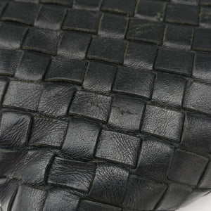Vintage Bottega Veneta Intrecciato Black lambskin  shoulderbag | stylenewstar