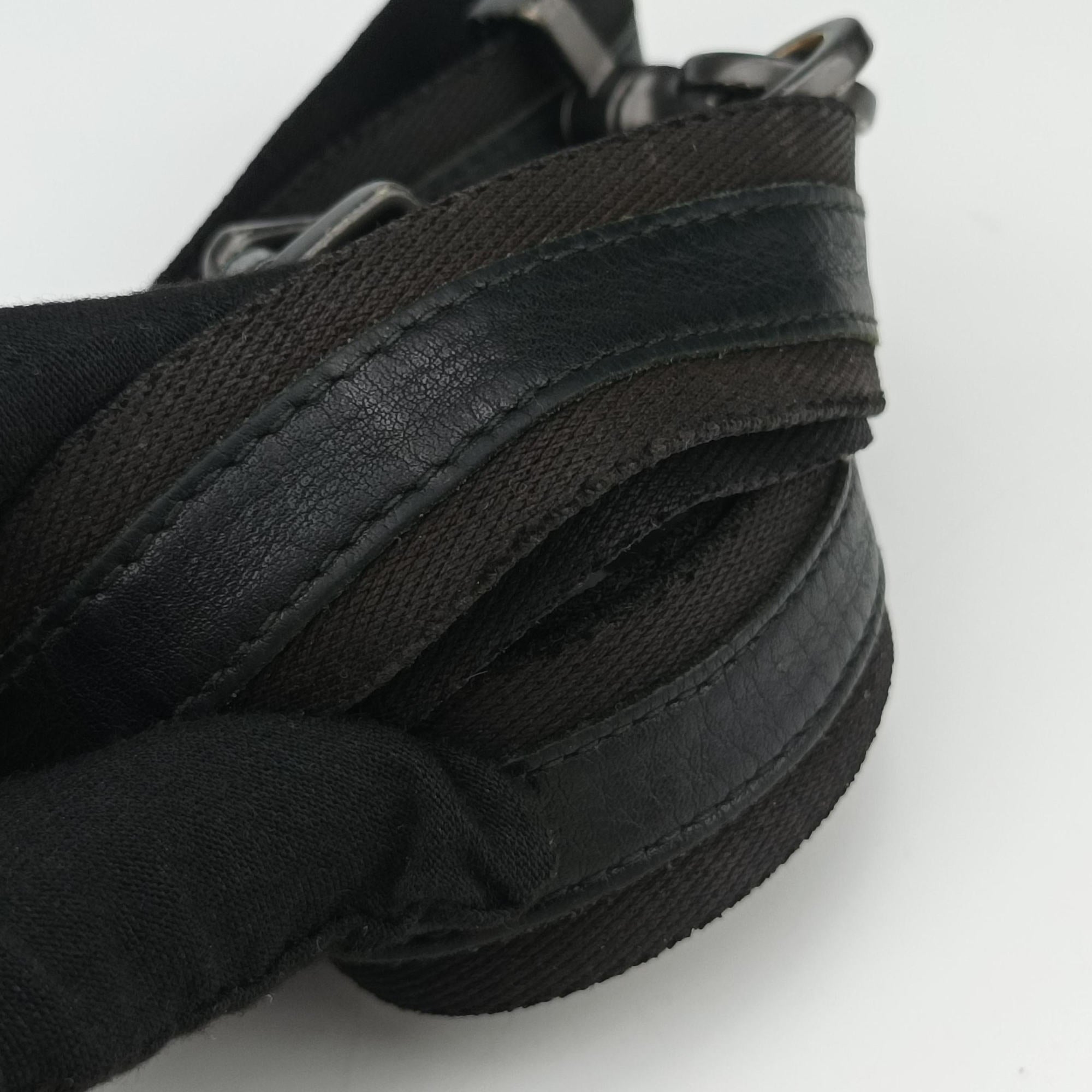 Vintage Bottega Veneta Intrecciato Black lambskin  shoulderbag | stylenewstar