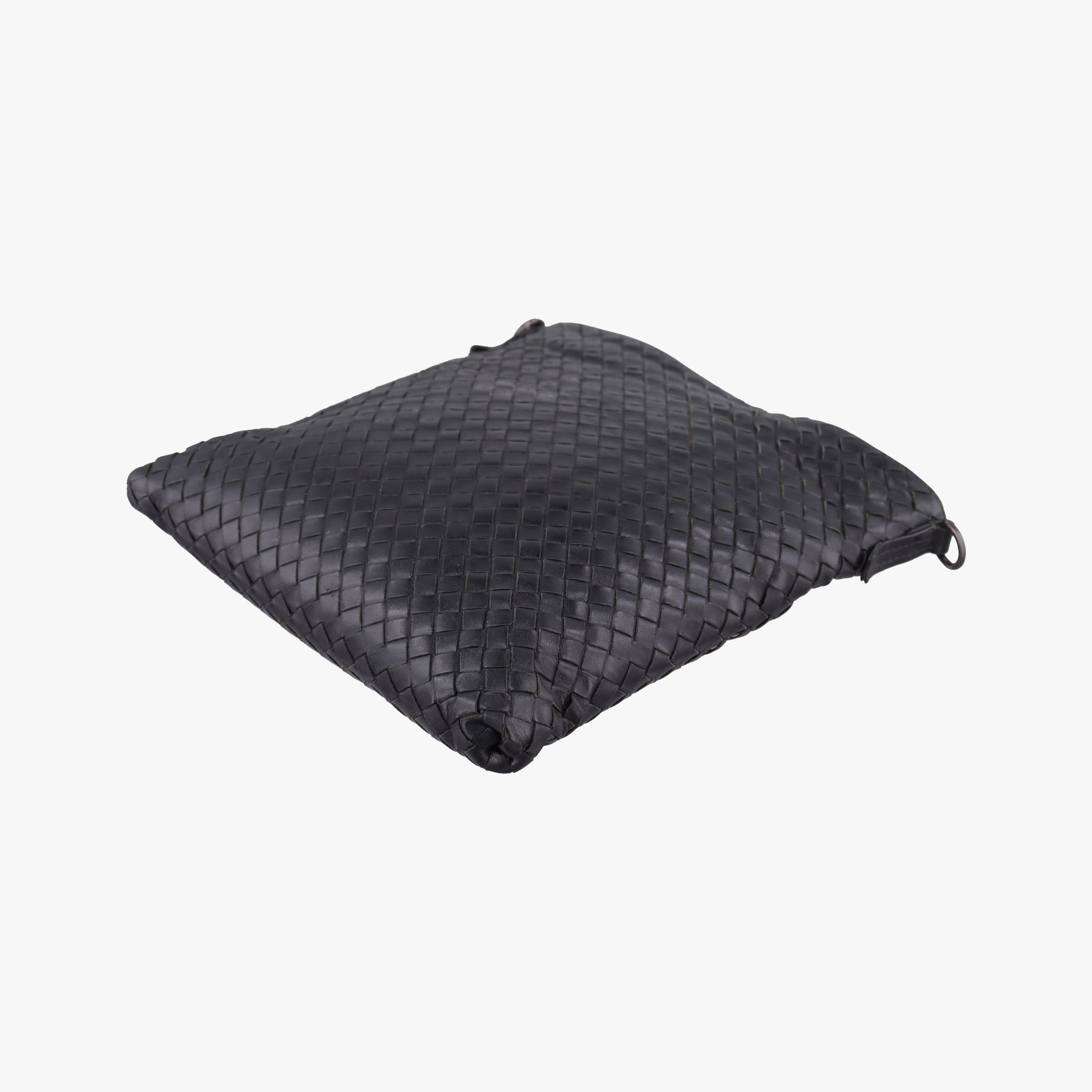 Vintage Bottega Veneta Intrecciato Black lambskin  shoulderbag | stylenewstar