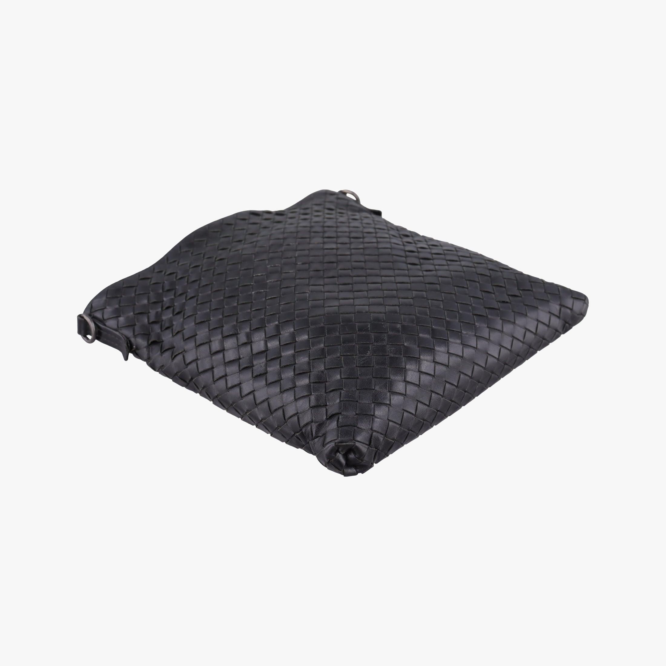 Vintage Bottega Veneta Intrecciato Black lambskin  shoulderbag | stylenewstar