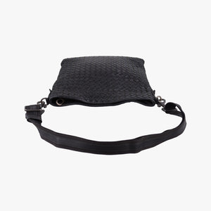 Vintage Bottega Veneta Intrecciato Black lambskin  shoulderbag | stylenewstar