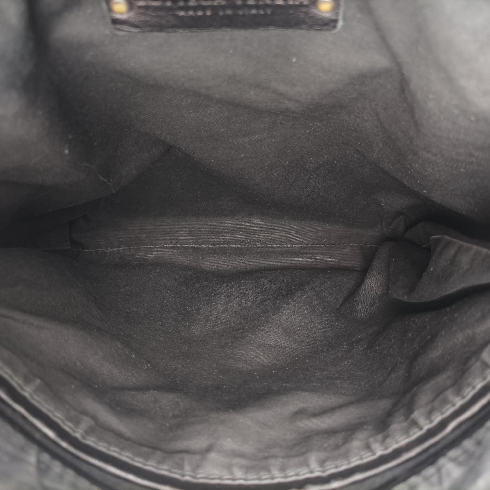 Vintage Bottega Veneta Intrecciato Black lambskin  shoulderbag | stylenewstar