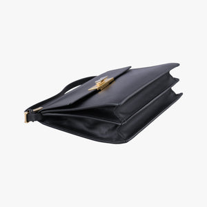 Pre-owned Balenciaga Le Dix Cartable Black leather  shoulderbag | stylenewstar