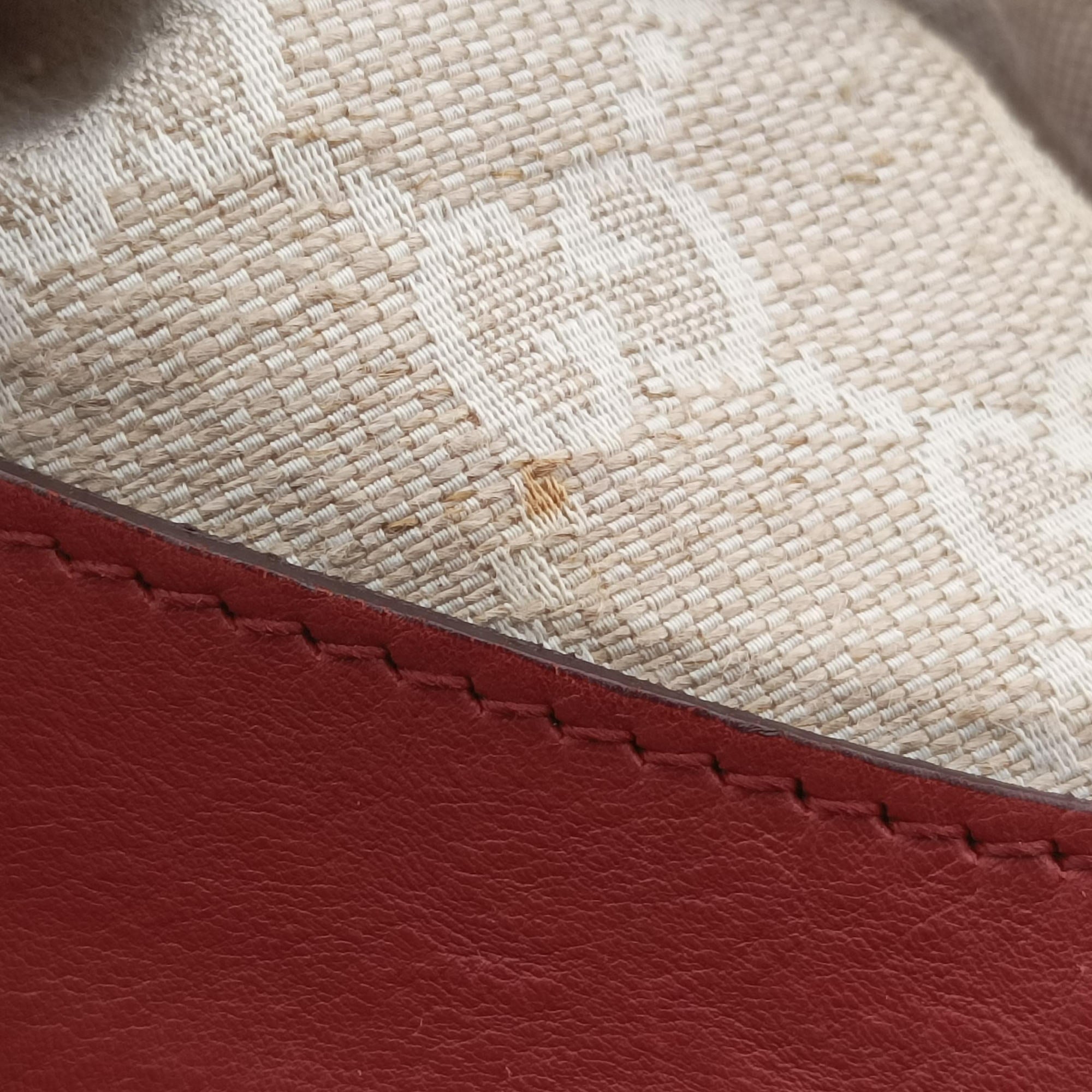 Secondhand Gucci Soft Stirrup Burgundy Leather 296856 shoulderbag | stylenewstar