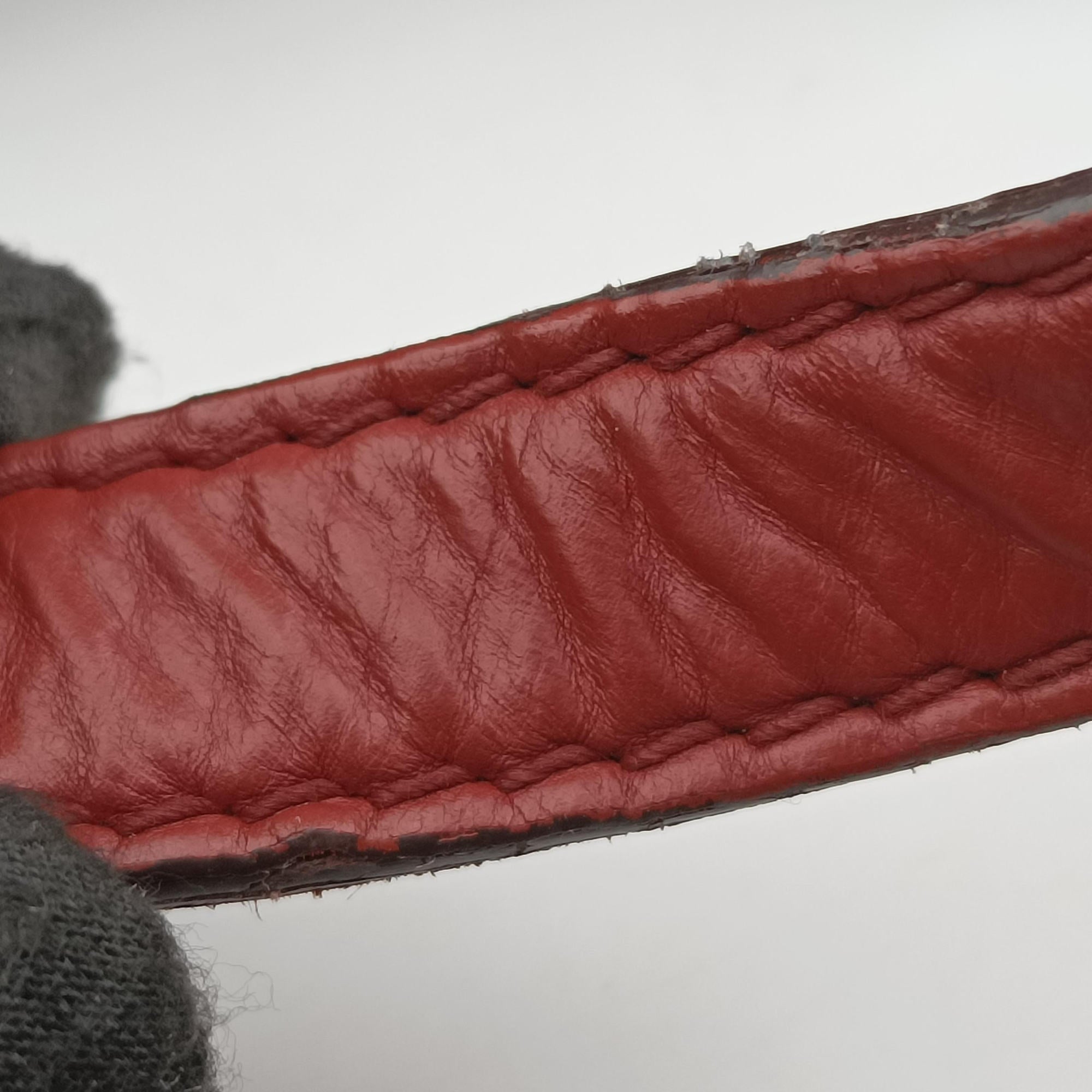 Secondhand Gucci Soft Stirrup Burgundy Leather 296856 shoulderbag | stylenewstar