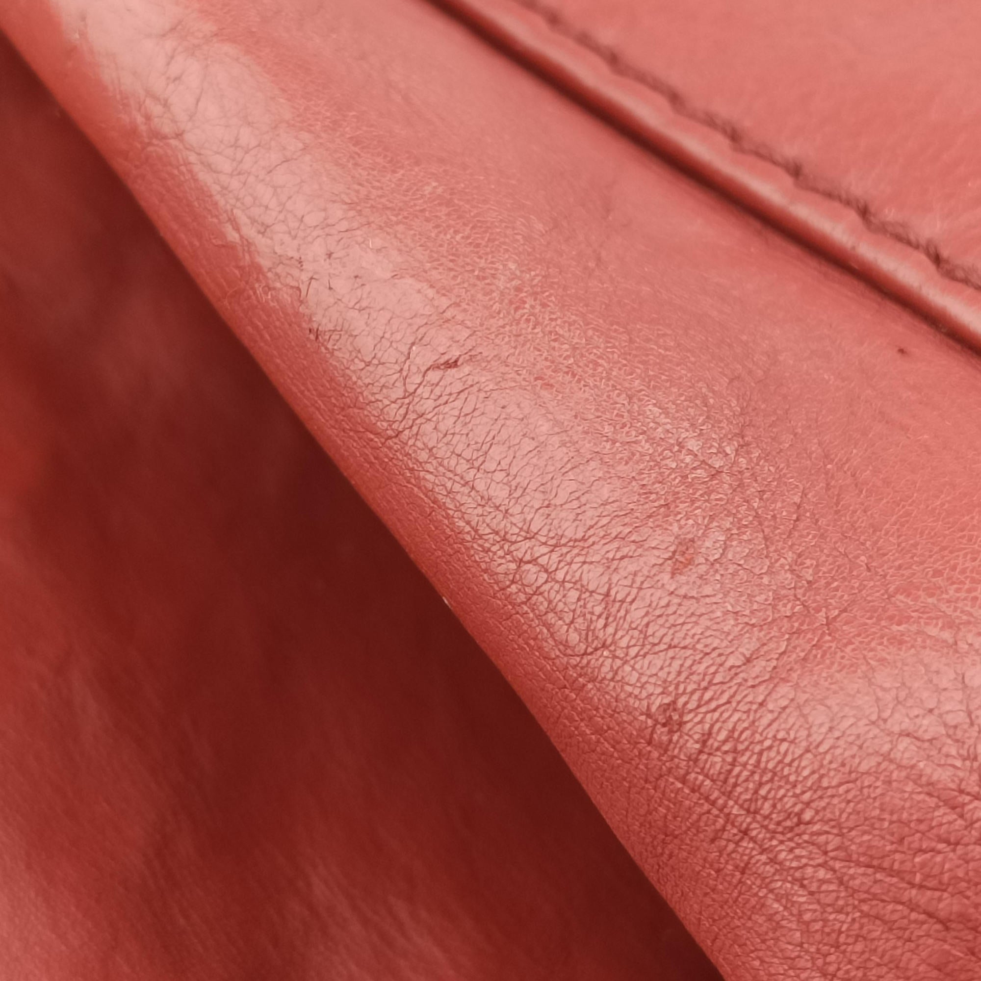 Secondhand Gucci Soft Stirrup Burgundy Leather 296856 shoulderbag | stylenewstar