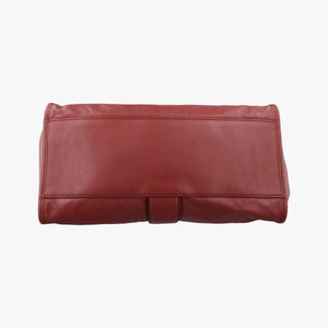 Secondhand Gucci Soft Stirrup Burgundy Leather 296856 shoulderbag | stylenewstar
