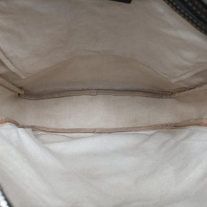 Vintage Gucci GG Supreme Messenger Beige × Navy PVC coated canvas×leather 201448 shoulderbag | stylenewstar