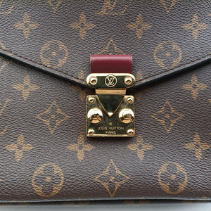 Pre-owned Louis Vuitton Pochette Metis MM Brown Monogram Canvas M44668 shoulderbag | stylenewstar