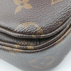 Pre-owned Louis Vuitton Pochette Metis MM Brown Monogram Canvas M44668 shoulderbag | stylenewstar