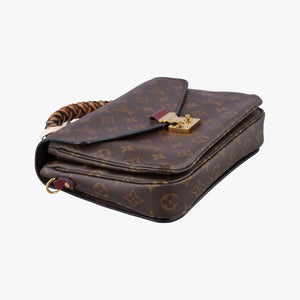 Pre-owned Louis Vuitton Pochette Metis MM Brown Monogram Canvas M44668 shoulderbag | stylenewstar