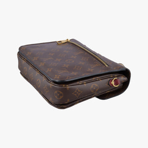 Pre-owned Louis Vuitton Pochette Metis MM Brown Monogram Canvas M44668 shoulderbag | stylenewstar