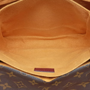 Pre-owned Louis Vuitton Pochette Metis MM Brown Monogram Canvas M44668 shoulderbag | stylenewstar