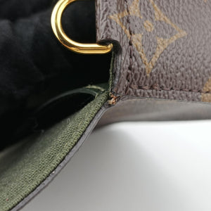 Pre-owned Louis Vuitton Multi Pochette FeLICIE Brown×KHAKI Monogram Canvas M80091 shoulderbag | stylenewstar