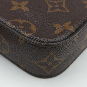 Pre-owned Louis Vuitton Multi Pochette FeLICIE Brown×KHAKI Monogram Canvas M80091 shoulderbag | stylenewstar