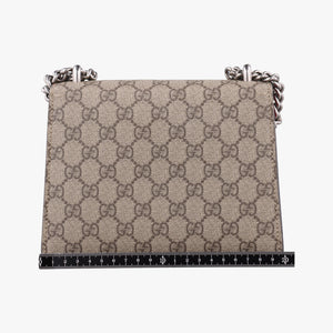 Pre-owned Gucci Dionysus beige×red PVC coated canvas × suede 421970 shoulderbag | stylenewstar