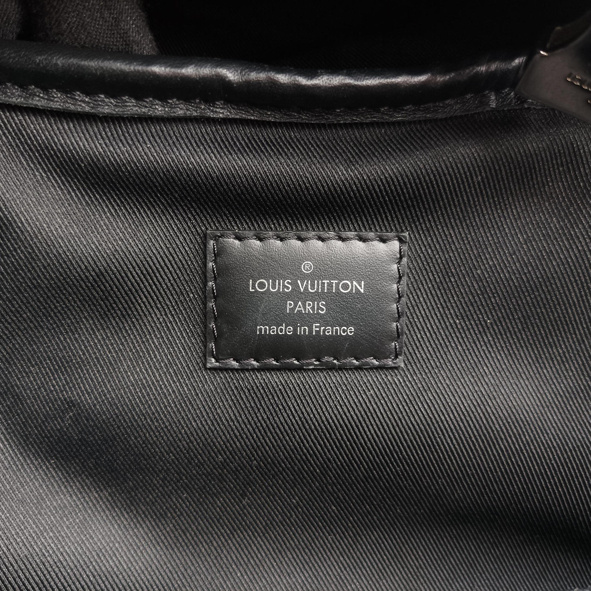 Vintage Louis Vuitton Zac Noir Damier Graphite N40005 backpack/rucksack | stylenewstar