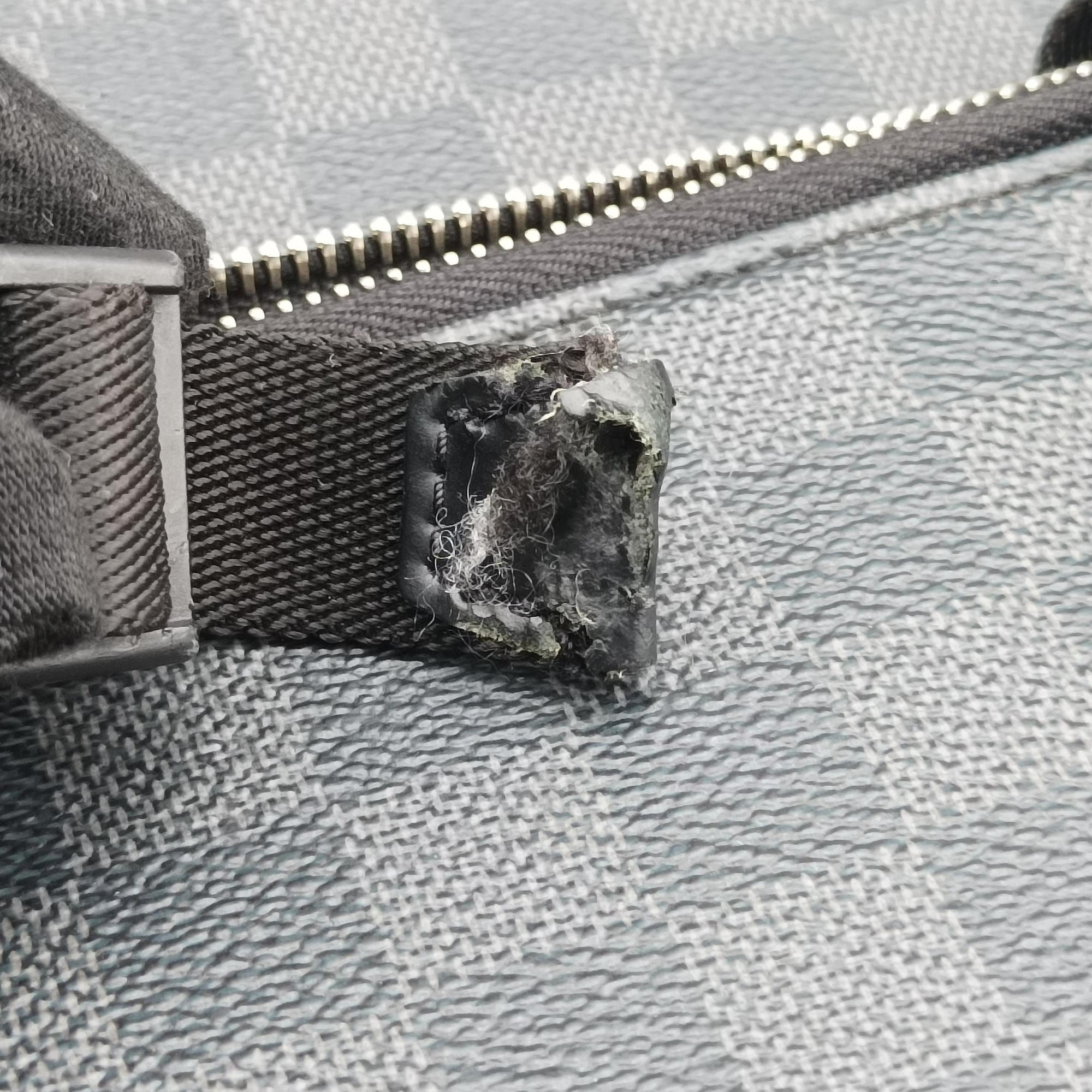 Vintage Louis Vuitton Zac Noir Damier Graphite N40005 backpack/rucksack | stylenewstar