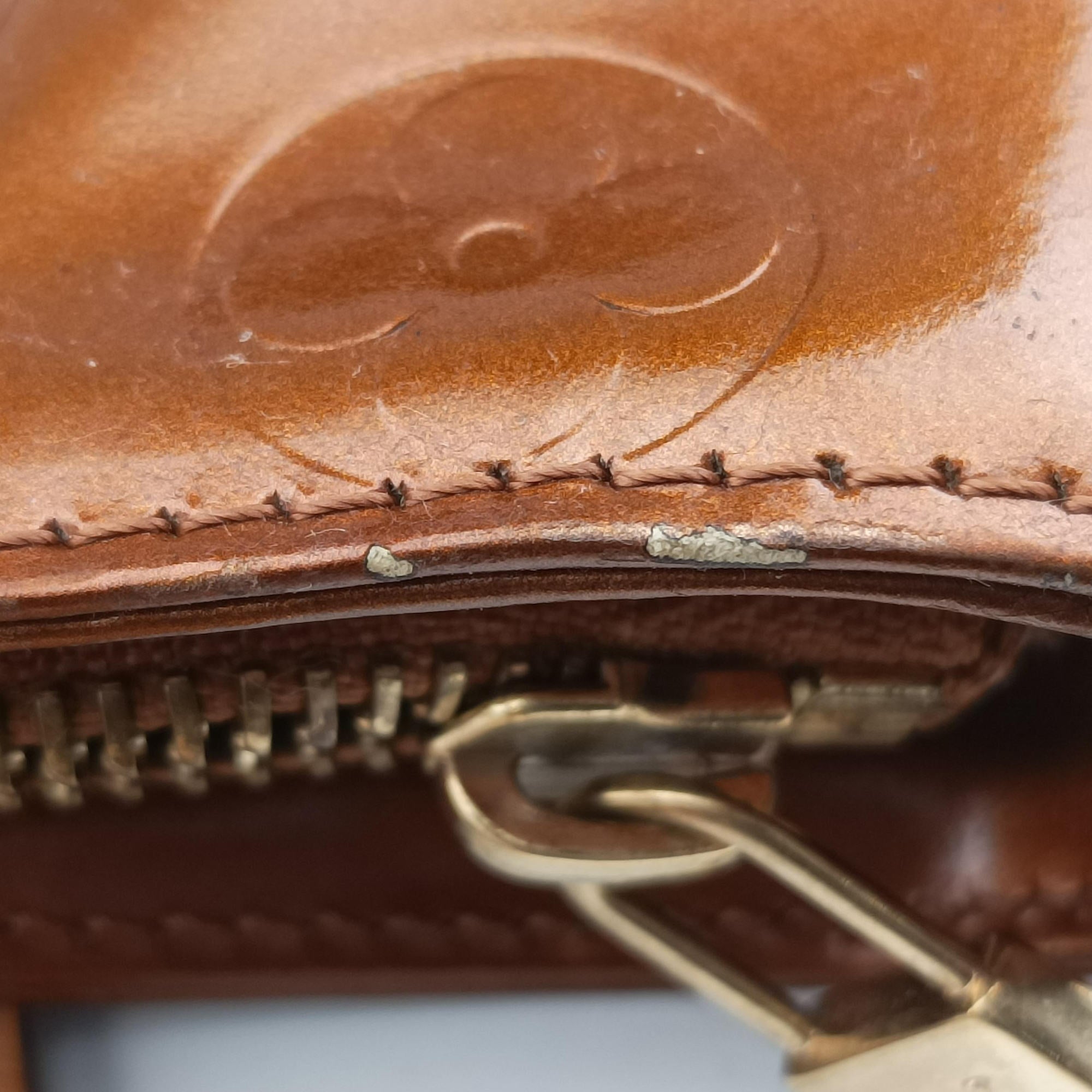 Vintage Louis Vuitton Houston Brown Vernis M91122 handbag | stylenewstar