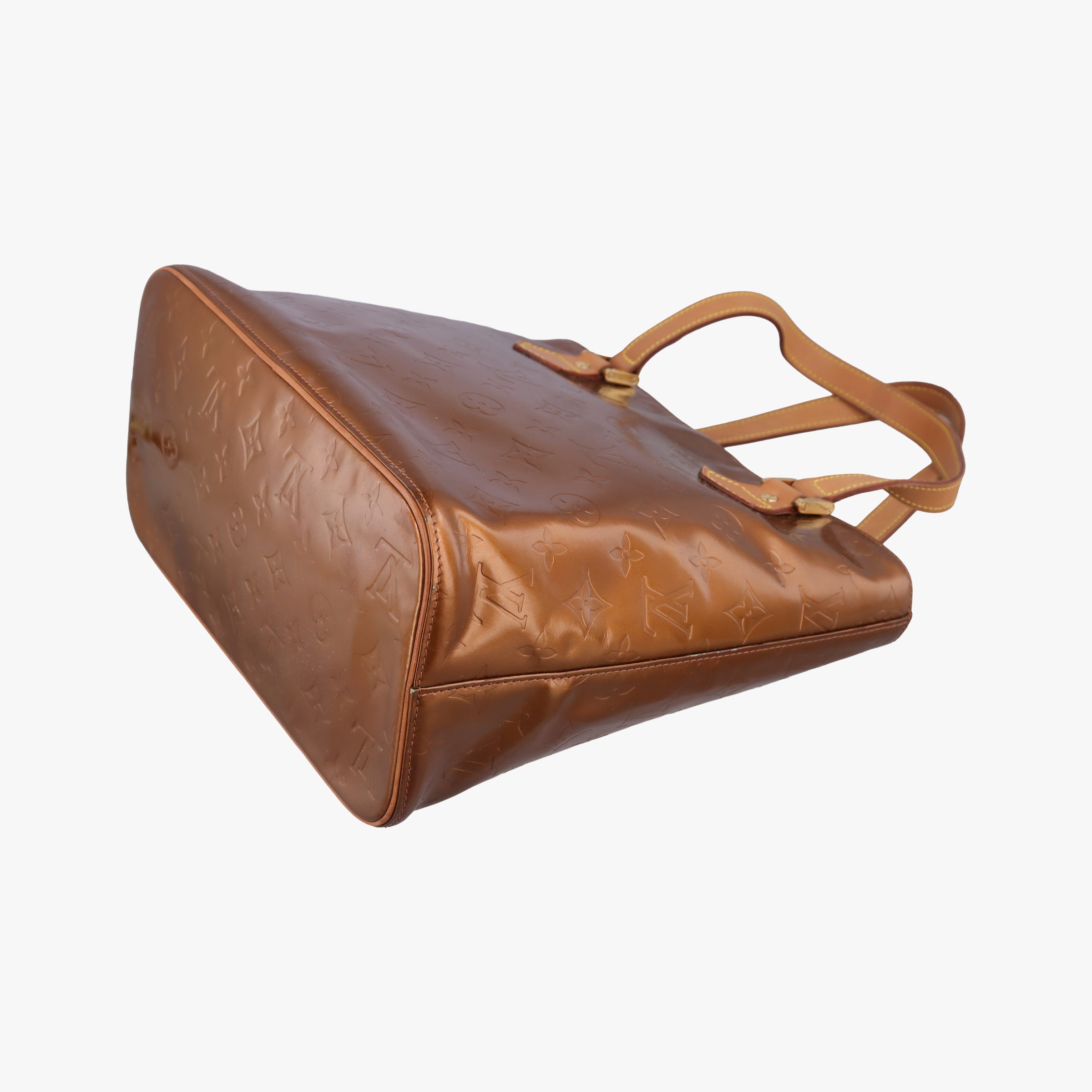 Vintage Louis Vuitton Houston Brown Vernis M91122 handbag | stylenewstar