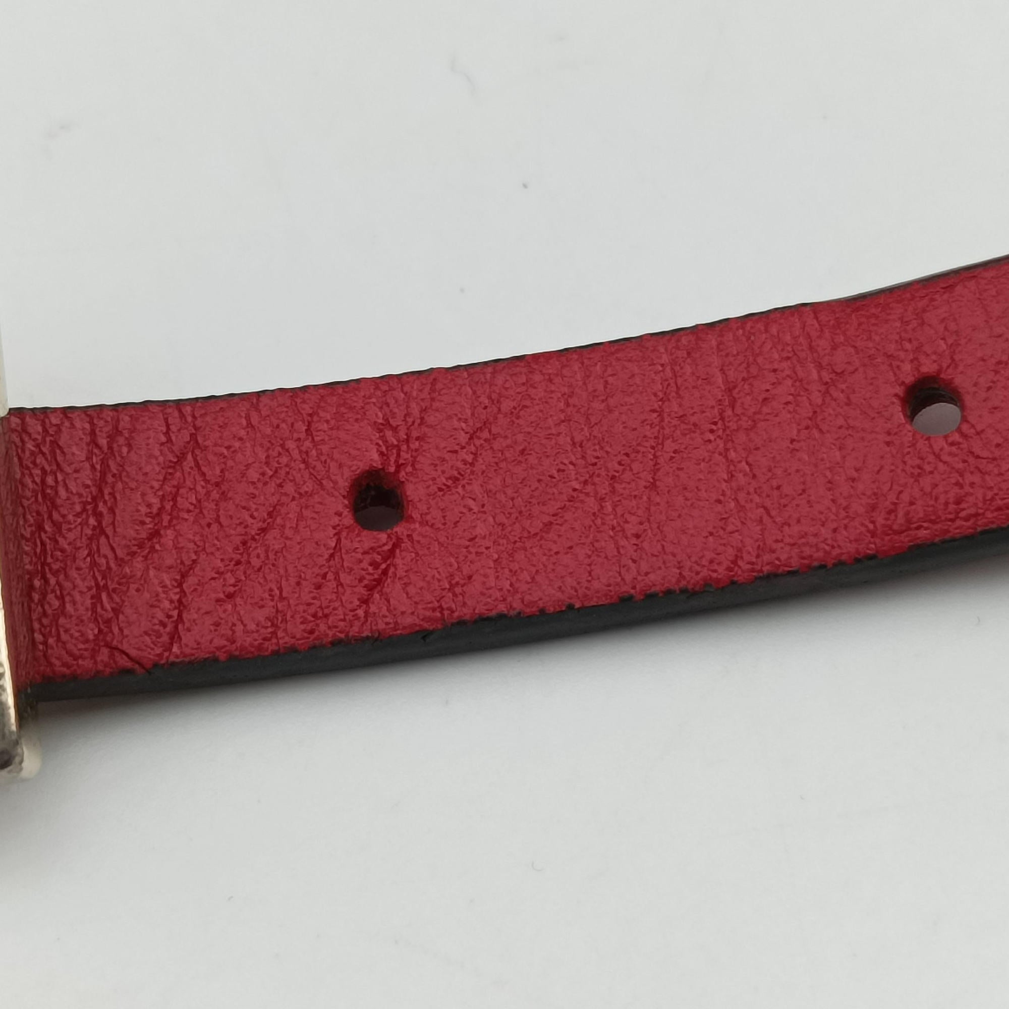Pre-owned Valentino Rockstud Red Leather  shoulderbag | stylenewstar