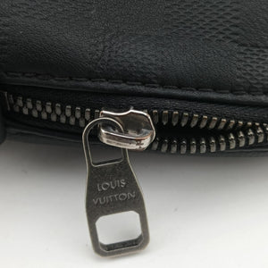 Pre-owned Louis Vuitton Porte Documents Jour Noir Damier Graphite N48224 handbag | stylenewstar