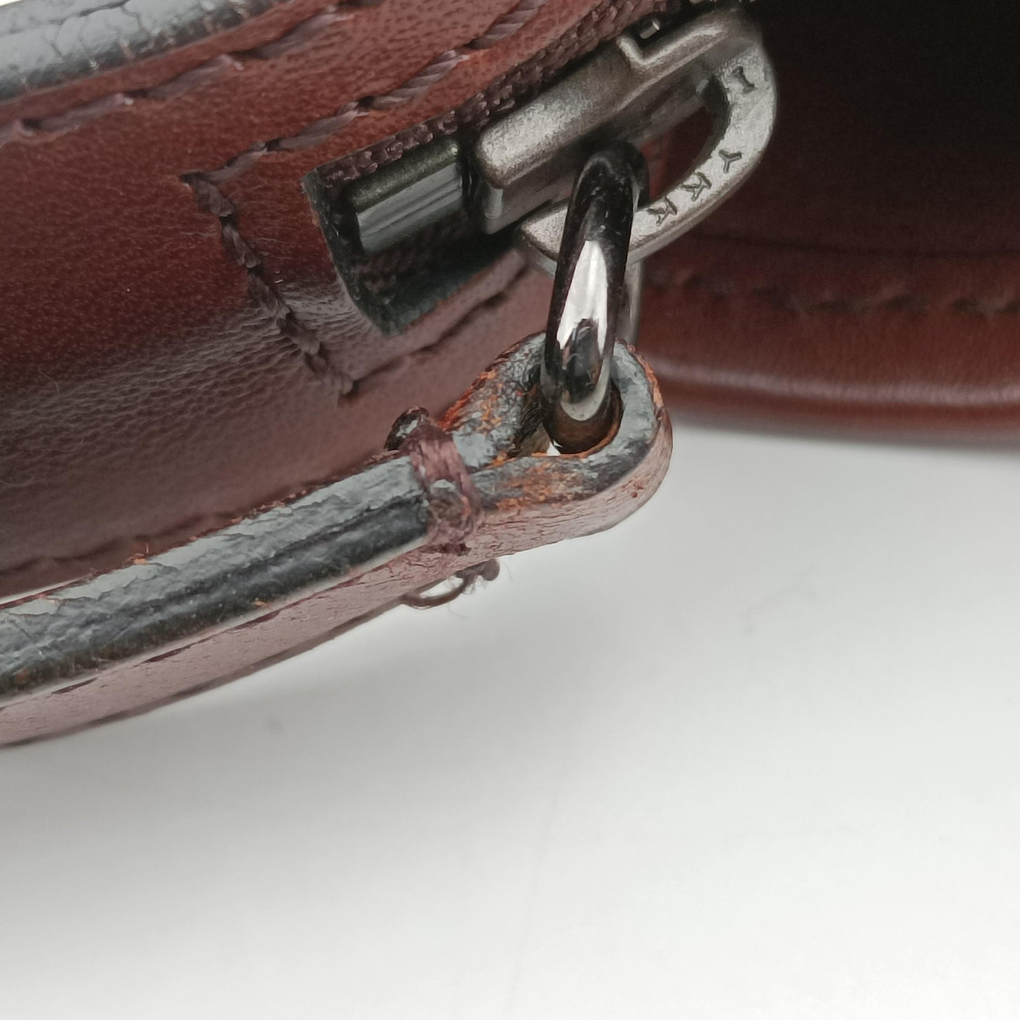 Pre-owned Burberry Beat Check Brown × Beige × Black Canvas × Leather  shoulderbag | stylenewstar