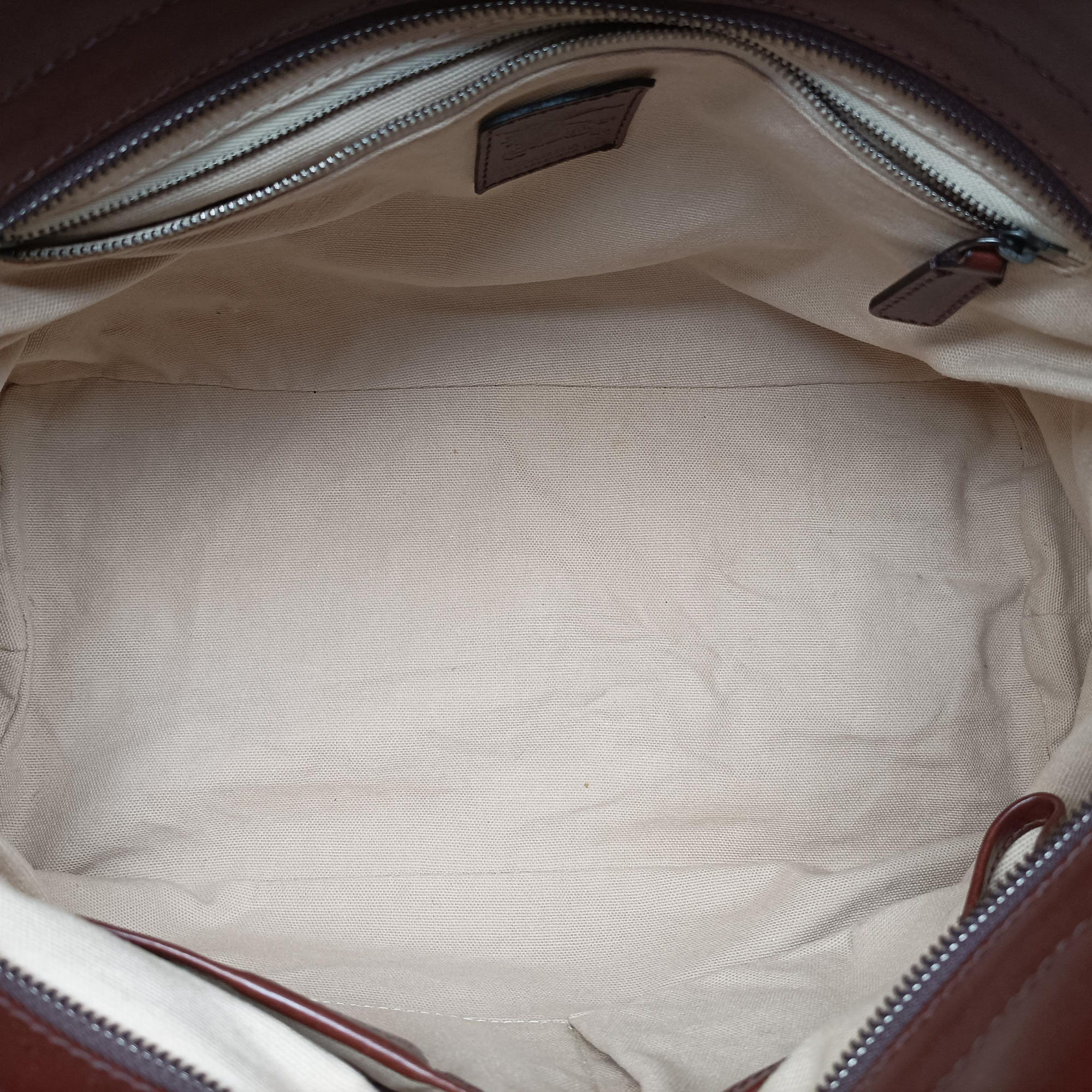 Pre-owned Burberry Beat Check Brown × Beige × Black Canvas × Leather  shoulderbag | stylenewstar